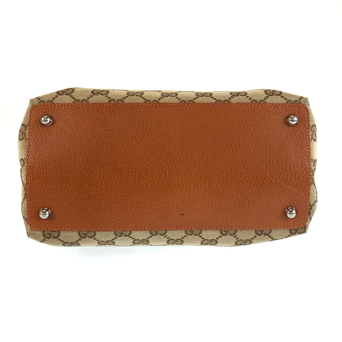 26638
GUCCI グッチ ベージュ ブラウン シルバー金具 GGキャンバス / レザー 120836 トートバッグ ショルダーバッグ レディース ABP38