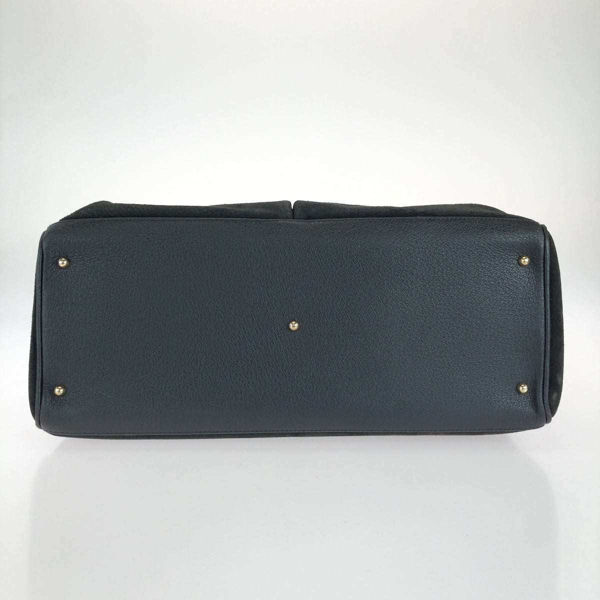 26667
GUCCI グッチ ヴィンテージ バンブー ブラック 黒 ゴールド金具 スウェード トートバッグ ハンドバッグ レディース AB35