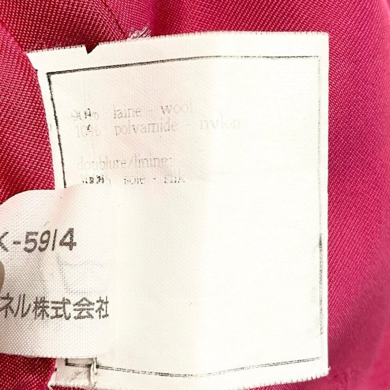 CHANEL シャネル ヴィンテージ CHANEL BOUTIQUE 1996 ウール / ナイロン P06647 テーラードジャケット レディース A