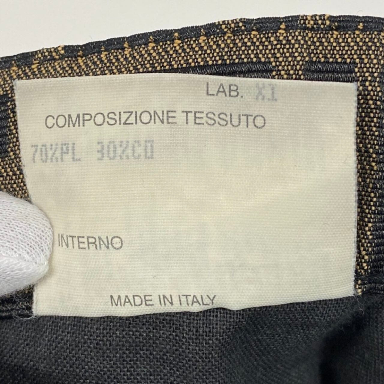 FENDI フェンディ タイトミニスカート ズッカ柄 ブラウン ポリエステル / コットン ミニスカート レディース ABP