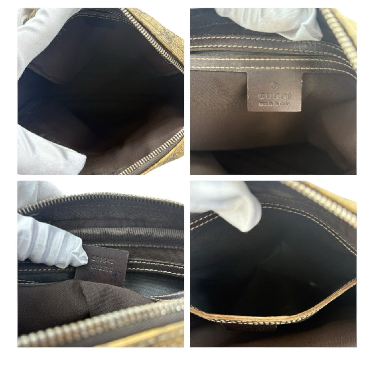 GUCCI GG Supreme Canvas 201448 Shoulder Bag Women's AB