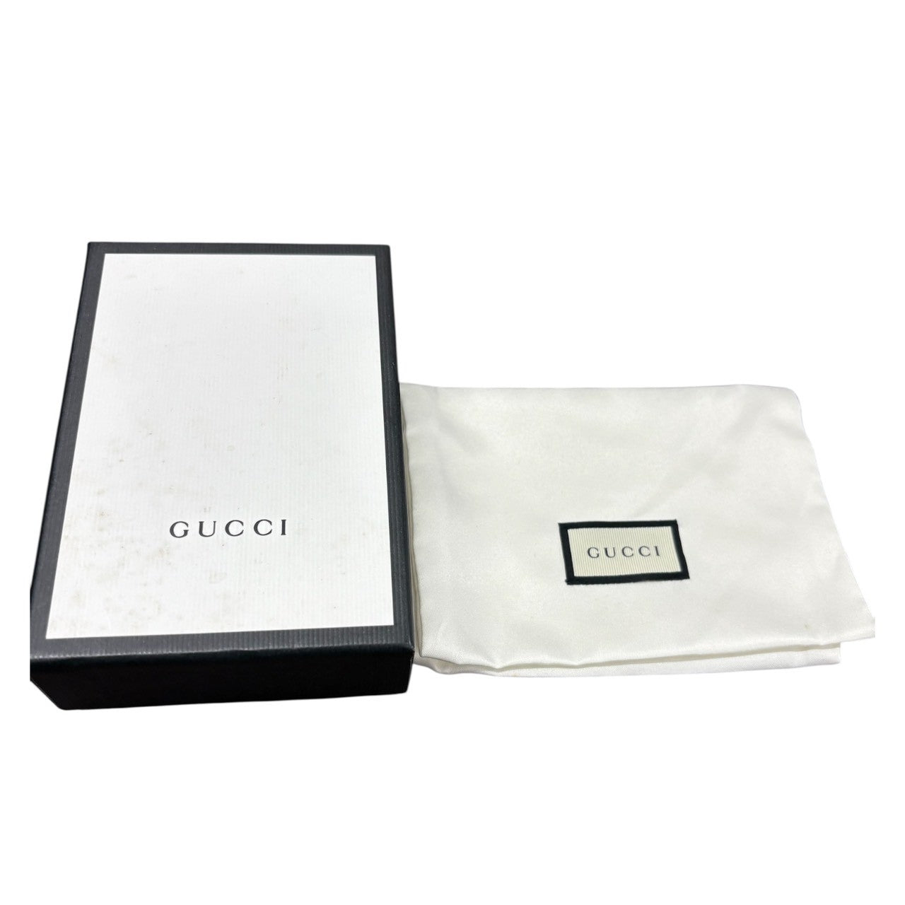 GUCCI Ophidia Beige Gold Hardware GG Supreme Canvas 523155 Bi-fold Wallet Ladies S