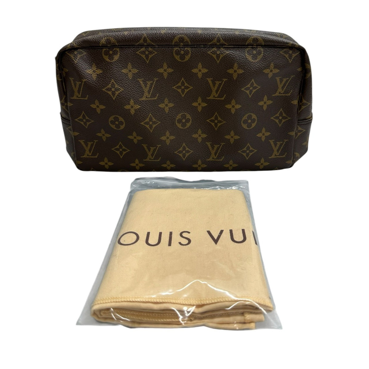 LOUIS VUITTON ルイヴィトン モノグラム ブラウン モノグラムキャンバス / PVC M47522 ポーチ レディース AB