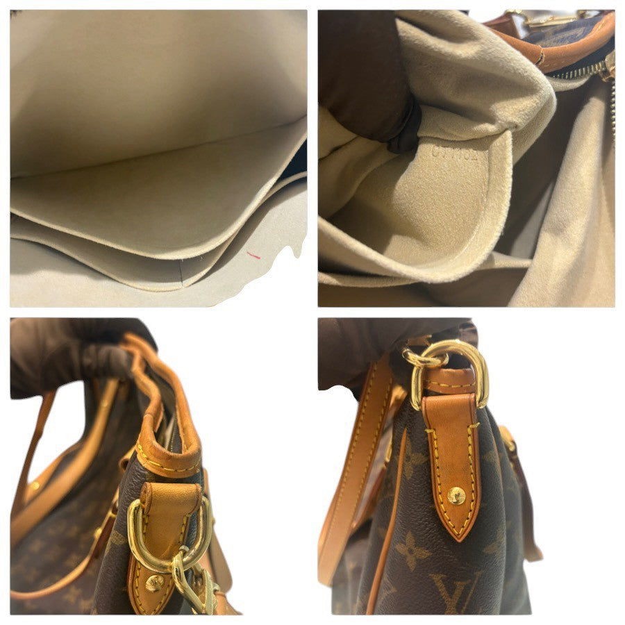 LOUIS VUITTON ルイヴィトン モノグラム エストレーラMM ブラウン PVC M41232 ショルダーバッグ トートバッグ レディース B