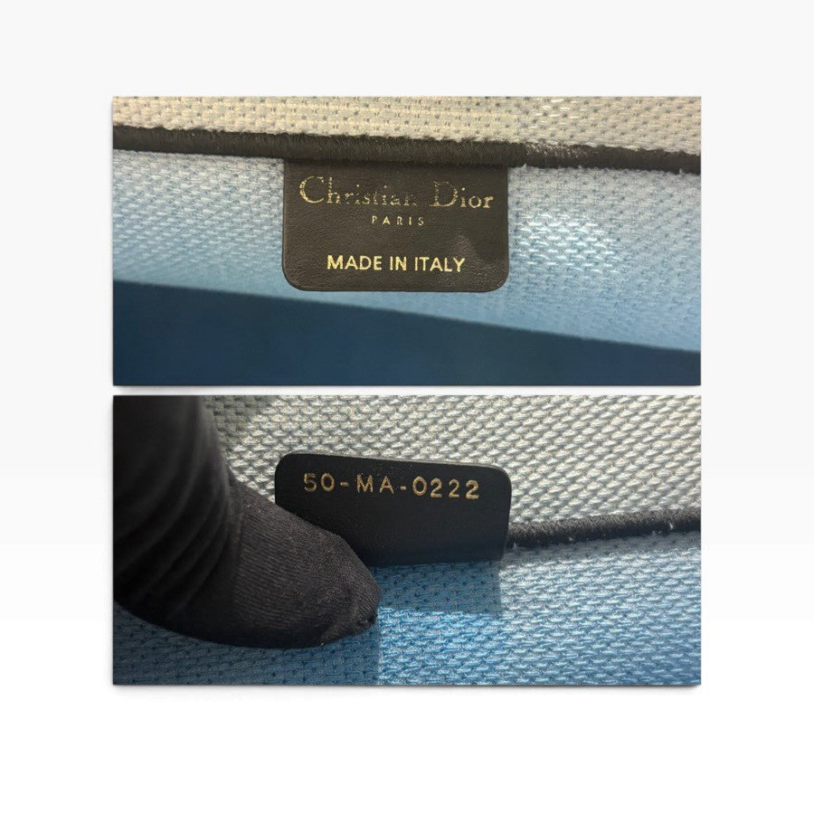 Christian Dior クリスチャンディオール ブックトート マルチカラー キャンバス M1286 ハンドバッグ レディース AB