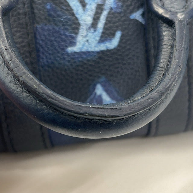 A-133
LOUIS VUITTON ルイヴィトン モノグラム キーポルXS ネイビー 紺 シルバー金具 モノグラムキャンバス M57844 ショルダーバッグ ハンドバッグ 2WAYバッグ レディース