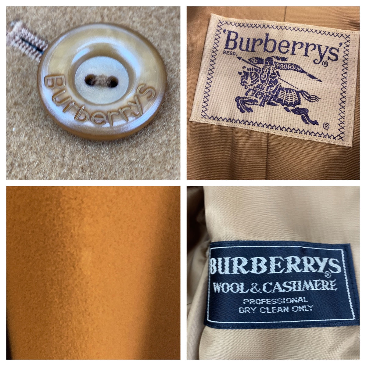 B-124
BURBERRY バーバリー カシミヤ c-tk83 ステンカラーコート コート レディース