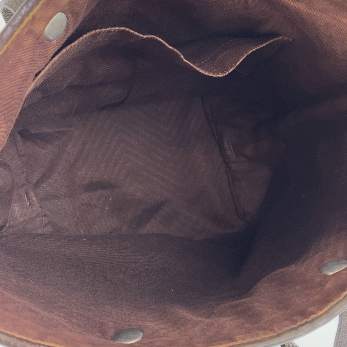 H-0211
HERMES エルメス カバチェンナイPM ブラウン 茶 ゴールド金具 カーフ / レザー ハンドバッグ トートバッグ L刻印 レディース