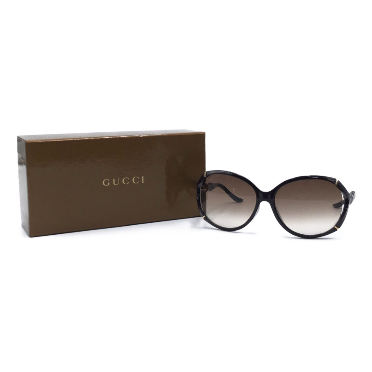 C-215
GUCCI グッチ バンブー グラデーション ブラウン 茶 プラスチック GG3531/K/S 6Q7JD 5815 125 サングラス オーバル レディース
