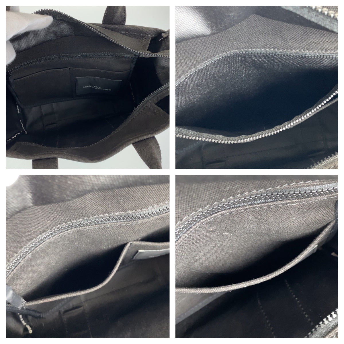 MARC BY MARC JACOBS Marc by Marc Jacobs Black Silver hardware Canvas Tote bag Shoulder bag 2WAY Women's