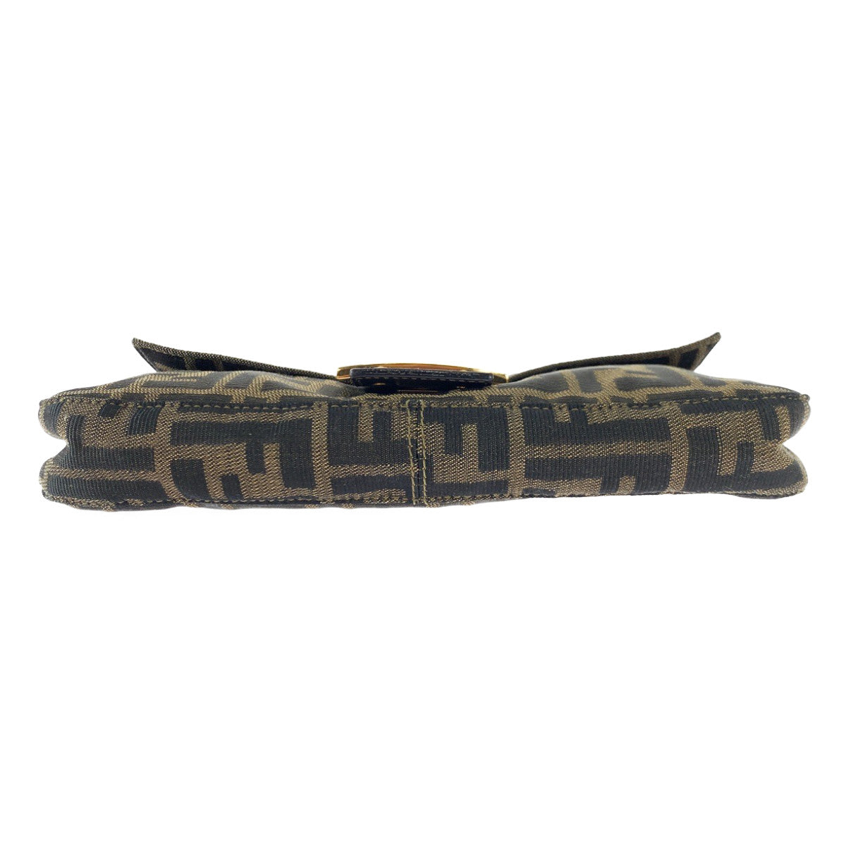 H-0392
FENDI フェンディ ズッカ マンマバケット ブラウン 茶 ゴールド金具 キャンバス 2348-26424 ハンドバッグ アクセサリーポーチ レディース