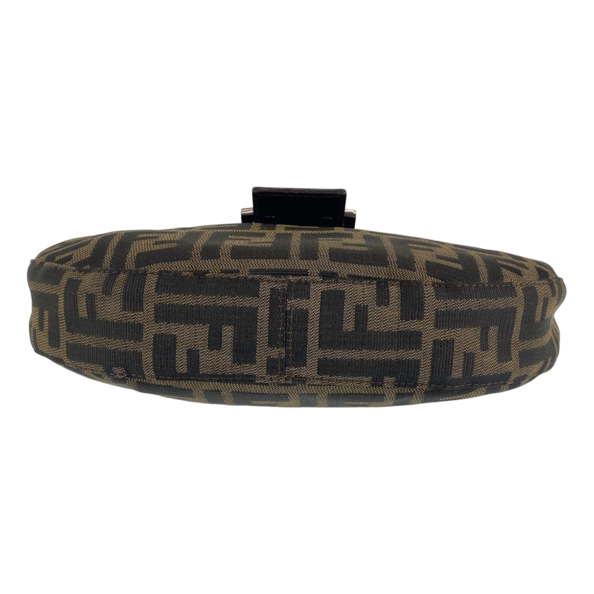 H-0394
FENDI フェンディ ズッカ マンマバケット ブラウン 茶 シルバー金具 キャンバス / レザー 8BR020 ショルダーバッグ 肩掛け レディース