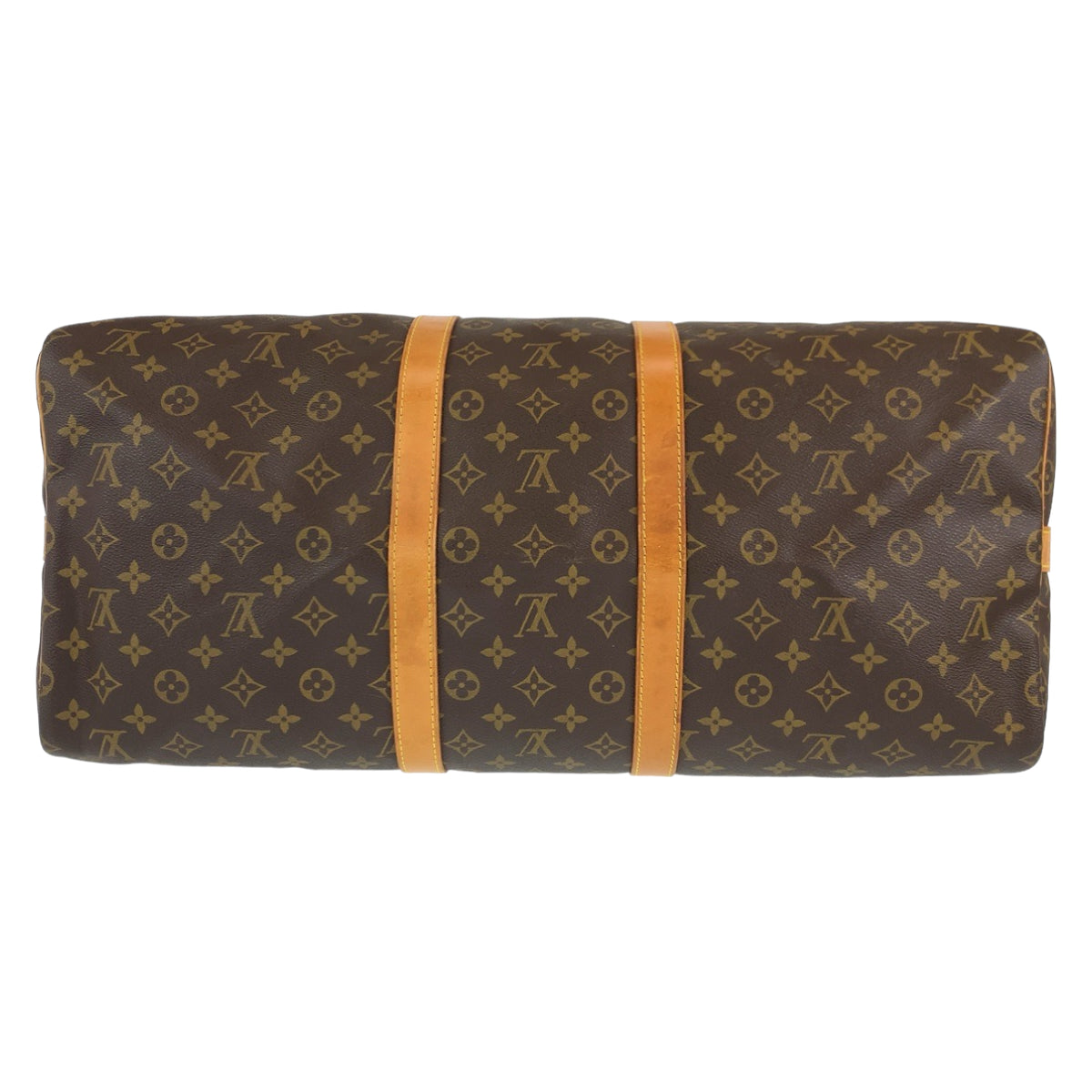 C-068
LOUIS VUITTON ルイヴィトン モノグラム キーポルバンドリエール55 男女兼用 ブラウン 茶 ゴールド金具 PVC M41424 ボストンバッグ 旅行バッグ メンズ