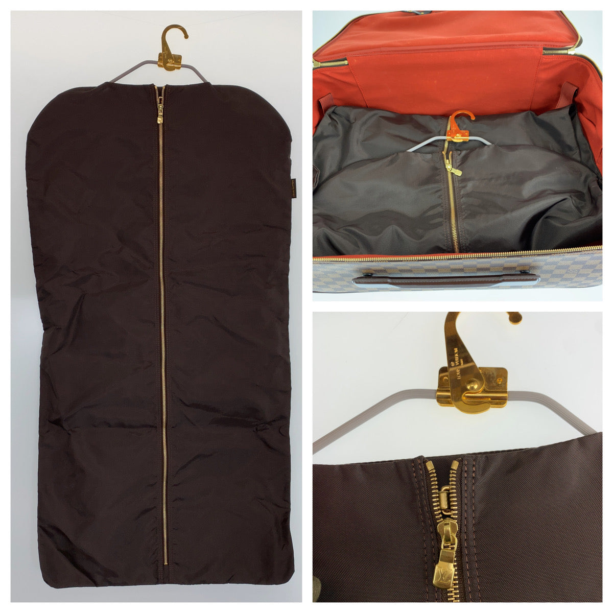 C-061
LOUIS VUITTON ルイヴィトン ダミエ ベガス60 ブラウン 茶 PVC N23255 キャリーバッグ 旅行かばん 男女兼用 レディース