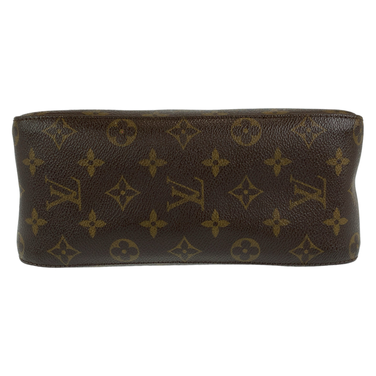 LOUIS VUITTON Louis Vuitton Monogram Looping MM Brown Gold Hardware PVC M51146 Shoulder Bag Shoulder Bag Women's