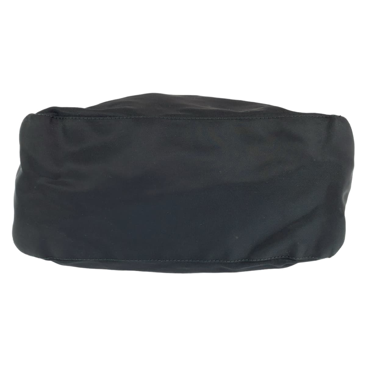 PRADA Prada Tessuto Black Silver Hardware Nylon Shoulder Bag Tote Bag Women's