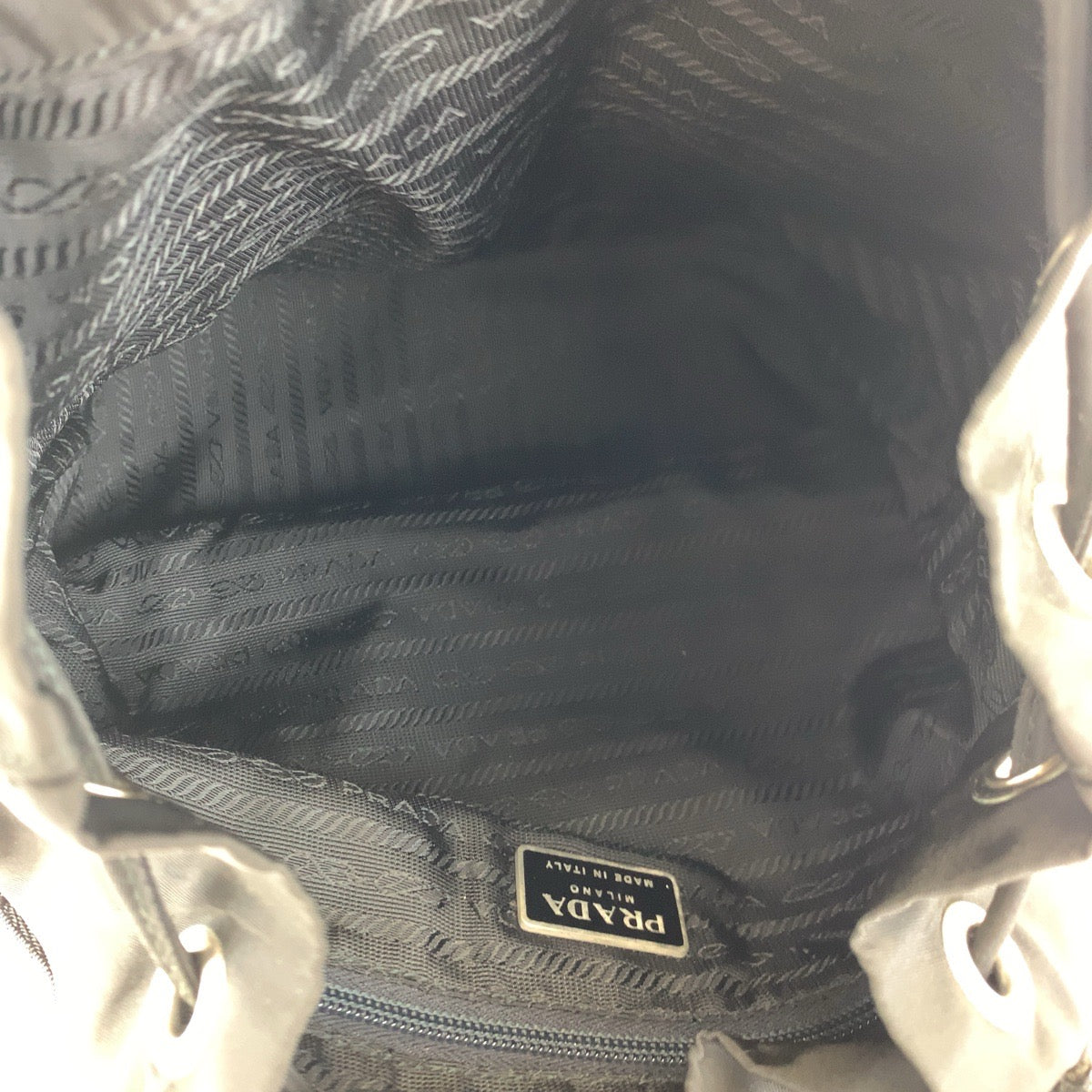 PRADA Prada Tessuto Black Nylon Backpack for Women