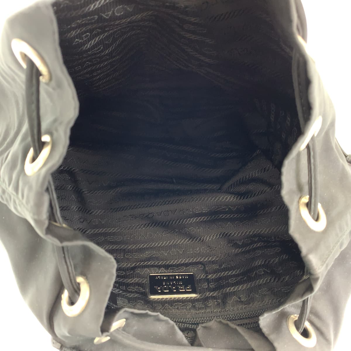 PRADA Prada Tessuto Black Nylon Backpack for Women