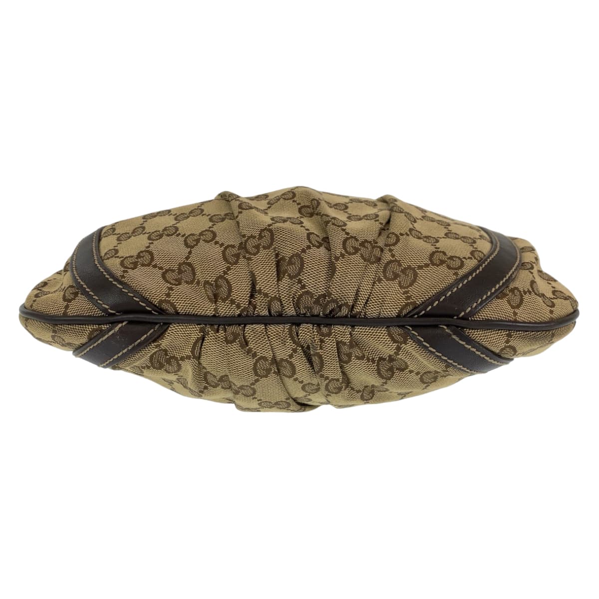 GUCCI グッチ アビー ブラウン 茶 ゴールド金具 GGキャンバス 203257 ショルダーバッグ 斜め掛け レディース