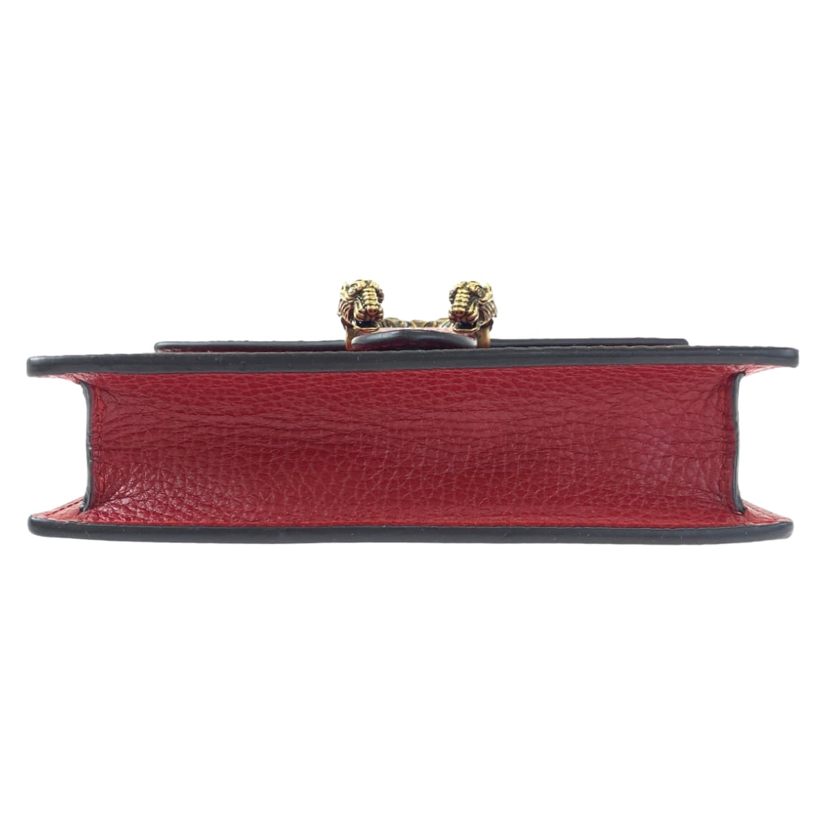 GUCCI グッチ デュオニュソス レッド 赤 ゴールド金具 レザー 476432 チェーンショルダーバッグチェ 斜め掛け レディース