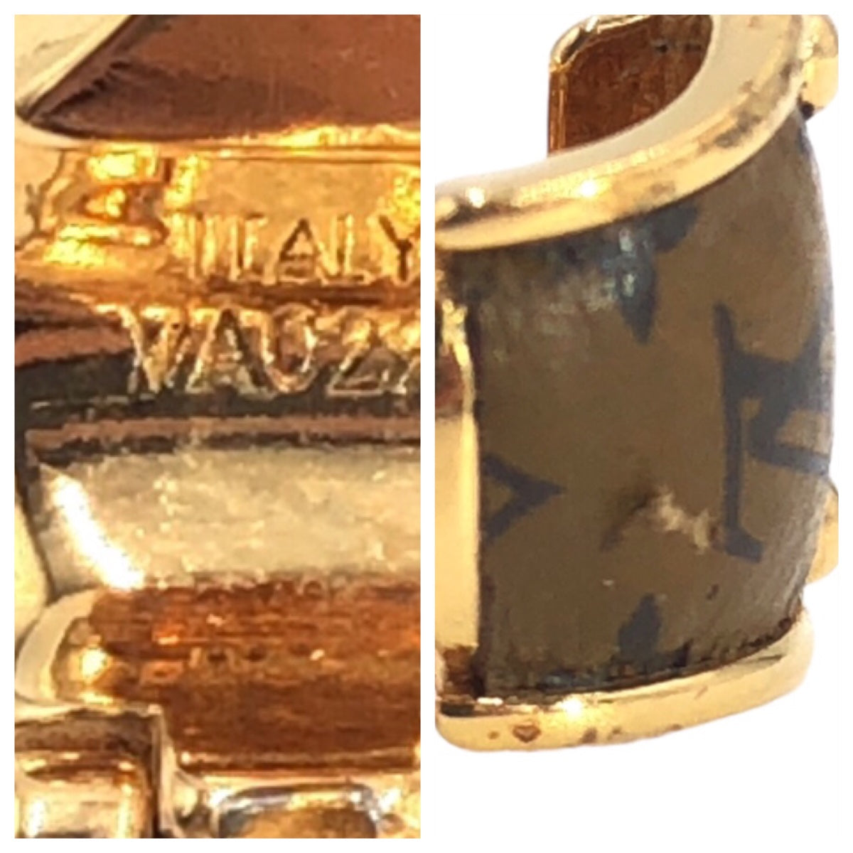 LOUIS VUITTON Louis Vuitton Reverse Boucle D'oreille Monogram Sweet Dream Unisex Gold Metal M69651 Ear Cuff One Piece Only Women's