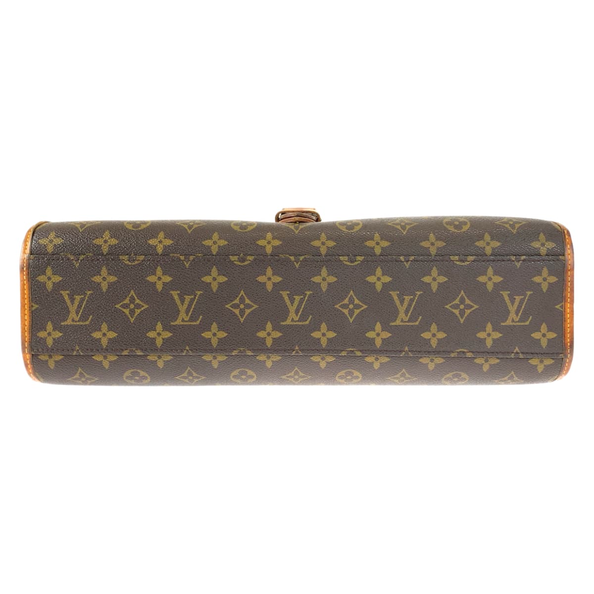 LOUIS VUITTON ルイヴィトン モノグラム ビバリー ブラウン 茶 PVC M51121 ショルダーバッグ ハンドバッグ 2way メンズ