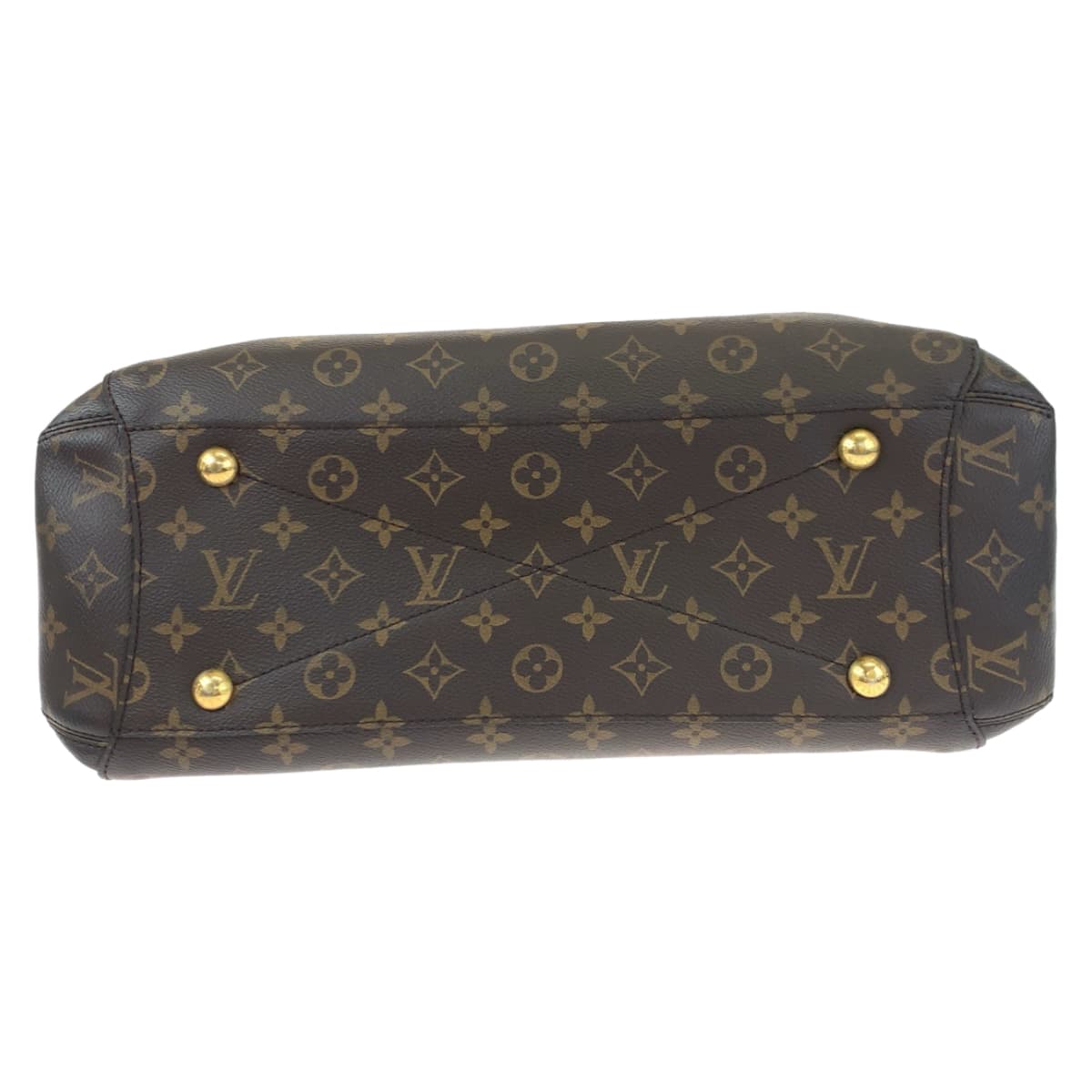 LOUIS VUITTON Louis Vuitton Monogram Montaigne GM Brown PVC M41067 Handbag Tote Bag Women's
