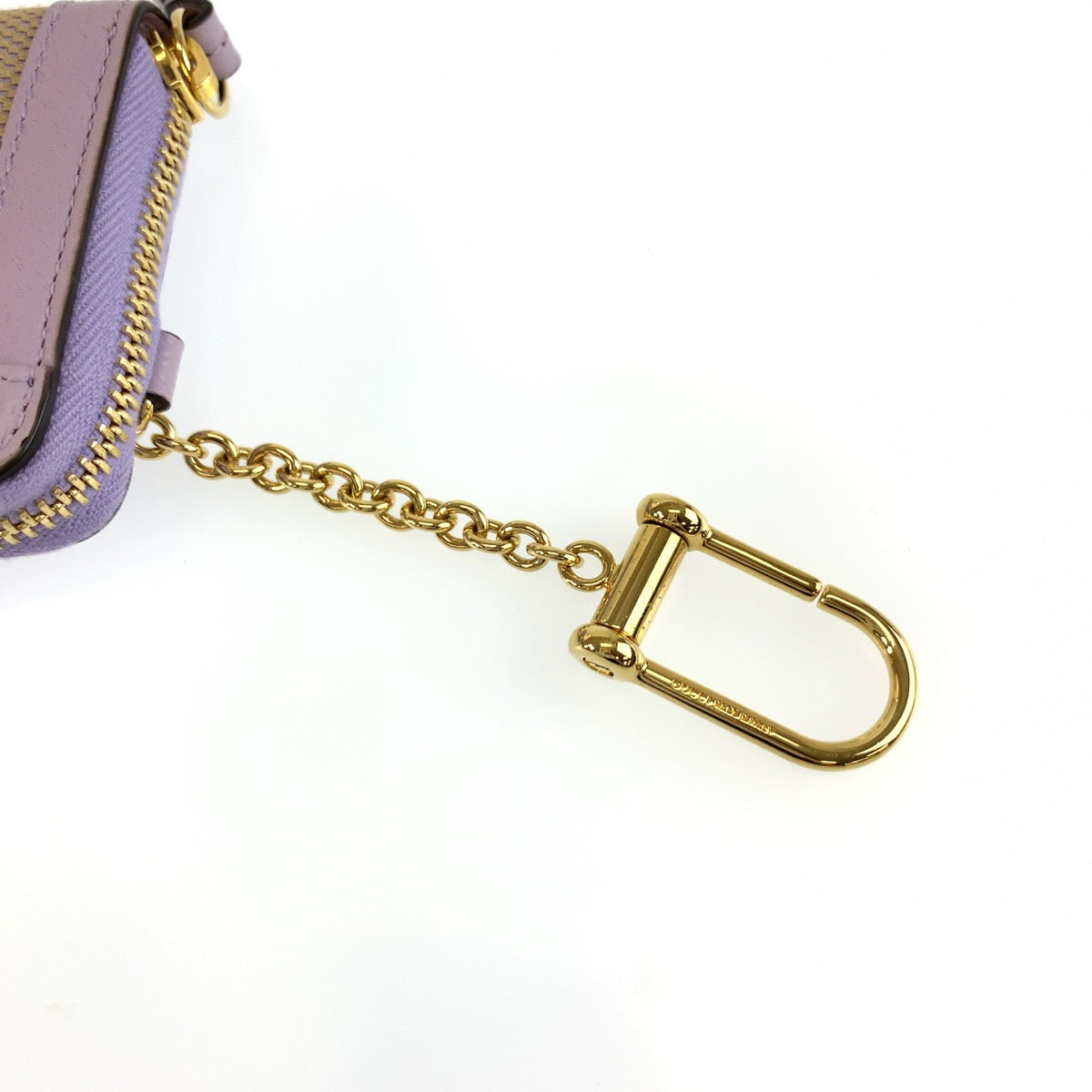 GUCCI グッチ ジャンボGG パープル ベージュ ゴールド金具 キャンバス / レザー 726503 コインケース カードケース レディース ABP35