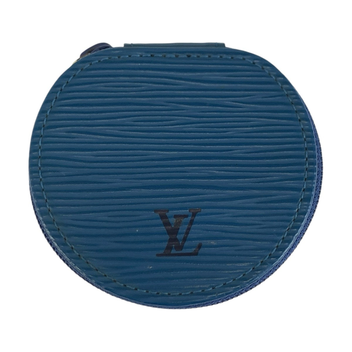 LOUIS VUITTON ルイヴィトン エピ エクランビジュー 8 トレドブルー レザー M48225 ポーチ ジュエリーケース 小物入れ レディース AB18