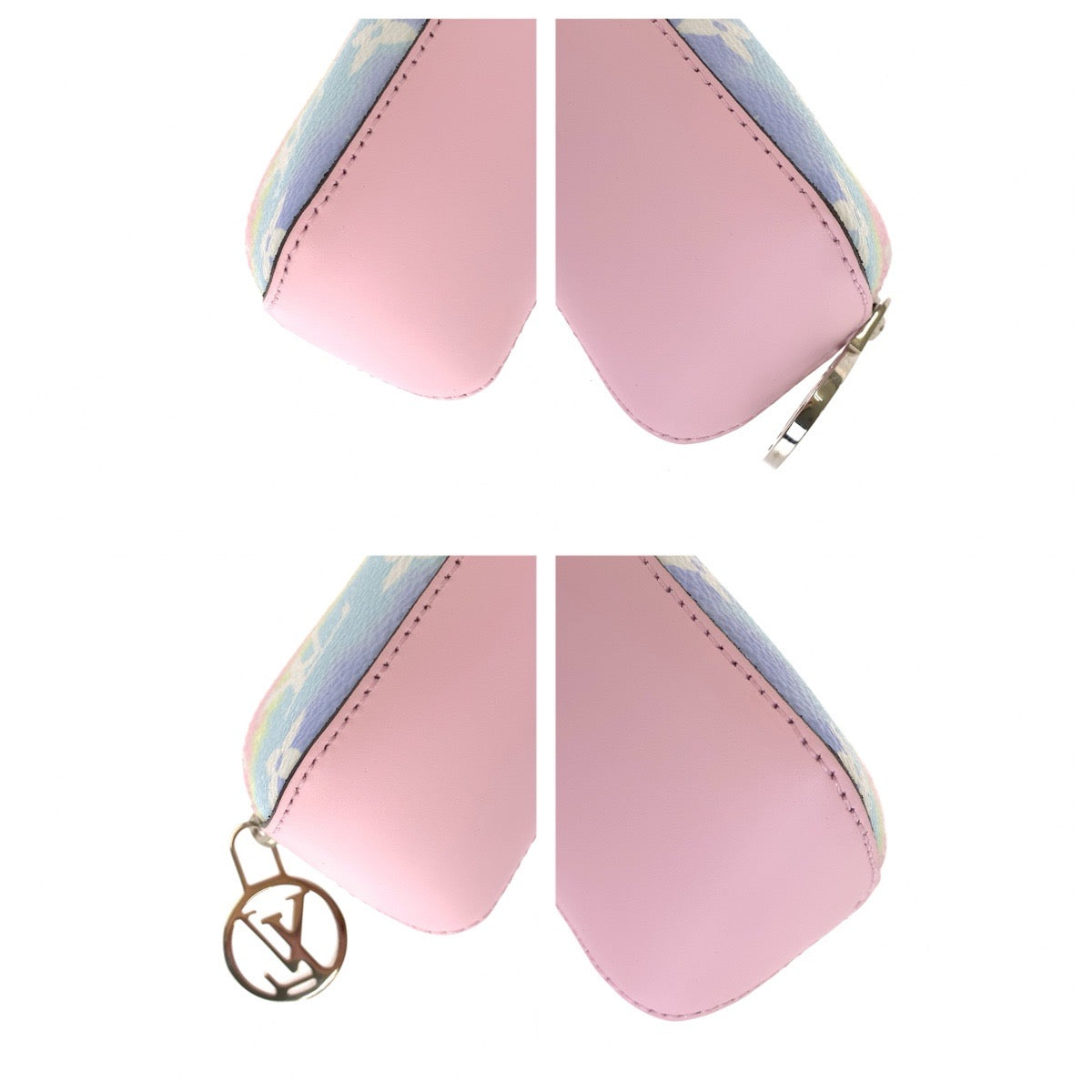 LOUIS VUITTON ルイヴィトン モノグラム エスカル トゥルース エリザベット マルチカラー シルバー金具 PVC / レザー GI0473 ペンケース ポーチ 小物入れ レディース SA54