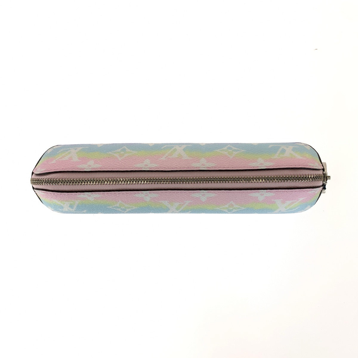LOUIS VUITTON ルイヴィトン モノグラム エスカル トゥルース エリザベット マルチカラー シルバー金具 PVC / レザー GI0473 ペンケース ポーチ 小物入れ レディース SA54