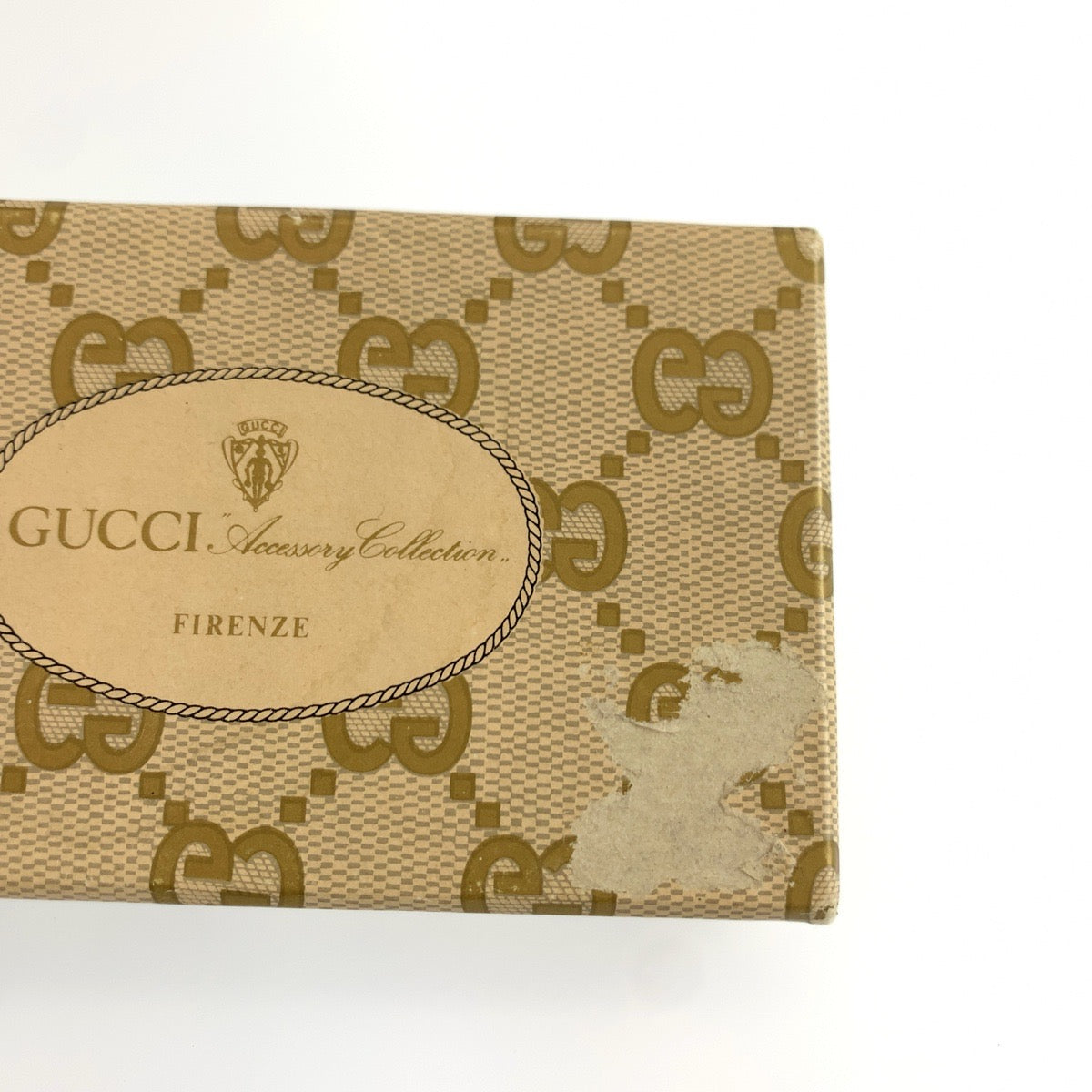 GUCCI グッチ ヴィンテージ オールドグッチ ブラウン ゴールド金具 レザー キーケース 3連 男女兼用 メンズ AB8
