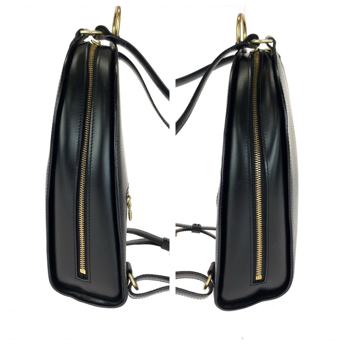 LOUIS VUITTON ルイヴィトン エピ マビヨン ノワール ブラック 黒 ゴールド金具 レザー M52232 リュックサック バックパック レディース B54