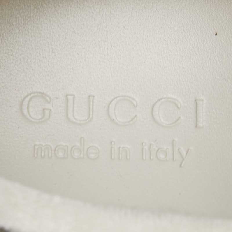 GUCCI グッチ GGスプリーム スクリーナー ベージュ PVC / レザー 674530 スニーカー サイズ8 1/2 メンズ SA