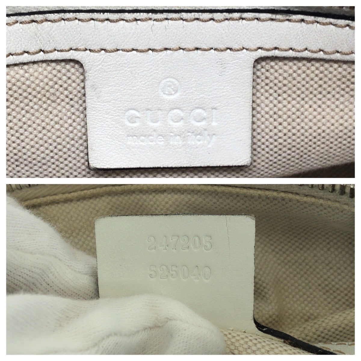 GUCCI グッチ シェリーライン 2way ネイビー マルチカラー GGキャンバス / レザー 247205 ハンドバッグ ショルダーバッグ レディース AB60