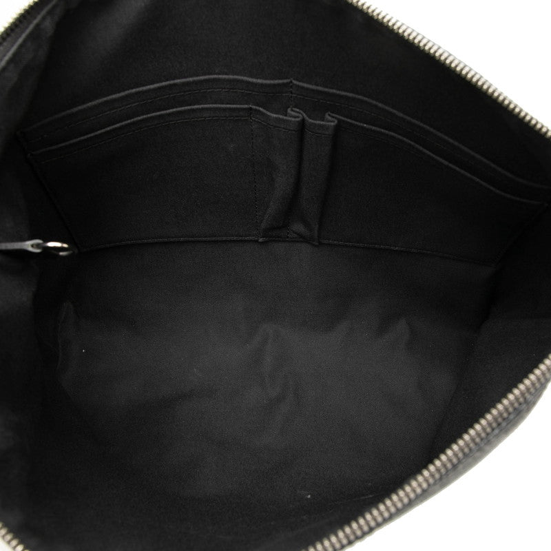 LOUIS VUITTON ルイ ヴィトン ダミエ グラフィット ミックMM ブラック PVC / レザー N41106 斜め掛け ショルダーバッグ メンズ AB