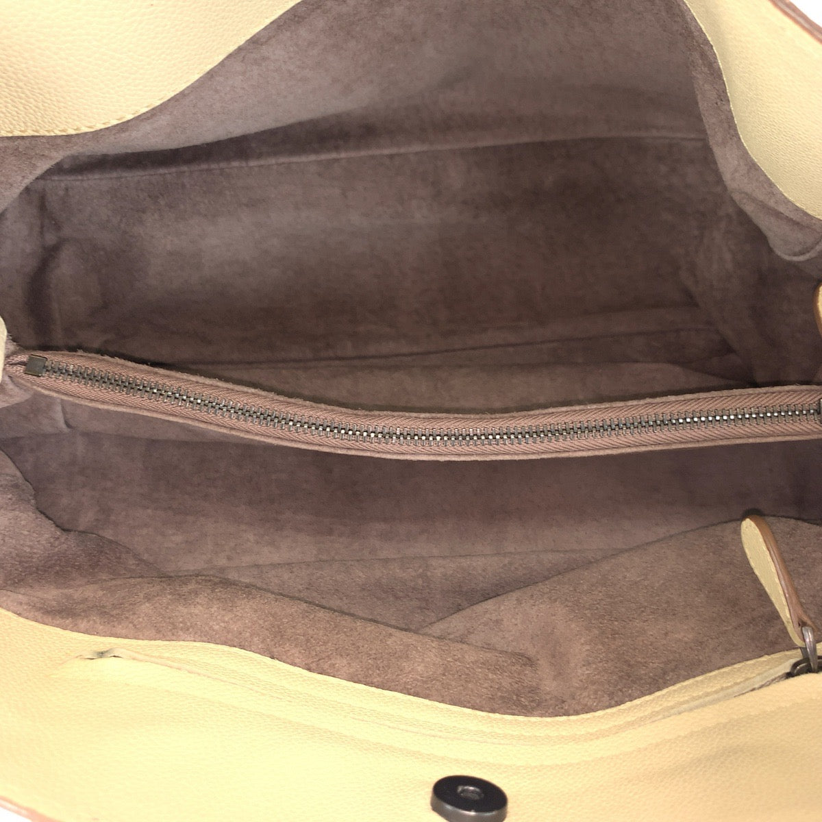 BOTTEGAVENETA ボッテガヴェネタ イントレチャート ベージュ アイボリー レザー 245322 ハンドバッグ トートバッグ レディース AB55