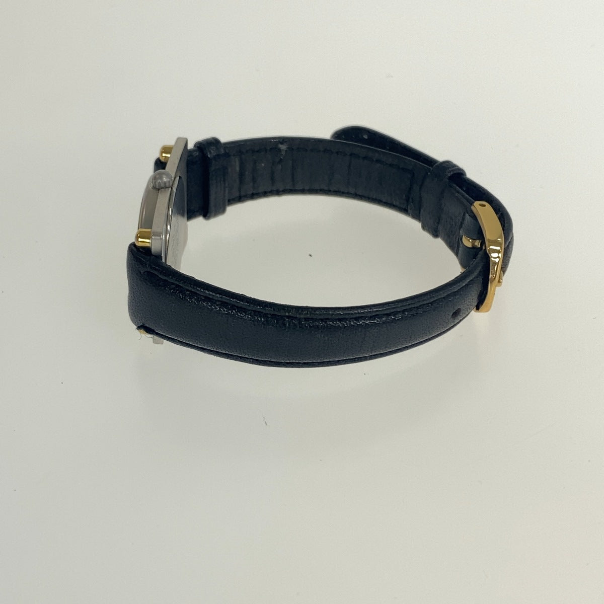 SEIKO セイコー ヴィンテージ Porte ポルテ シルバー ゴールド ステンレススチール / レザー 腕時計 クオーツ レディース AB10
