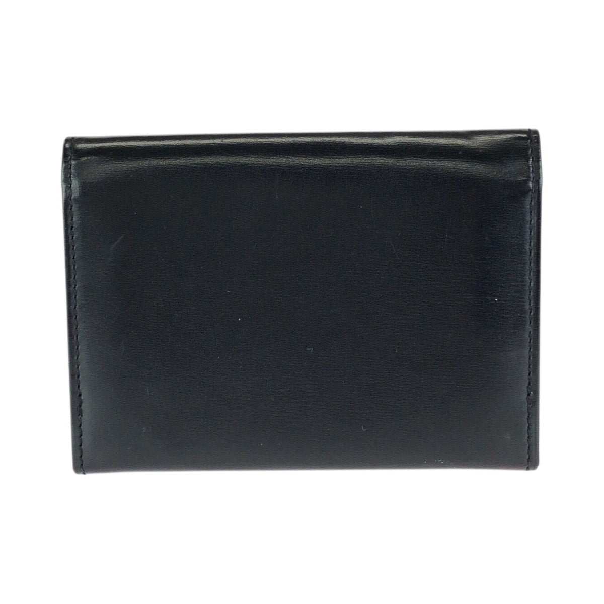 CARTIER カルティエ パシャ ブラック 黒 シルバー金具 レザー カードケース 名刺入れ メンズ ABP16