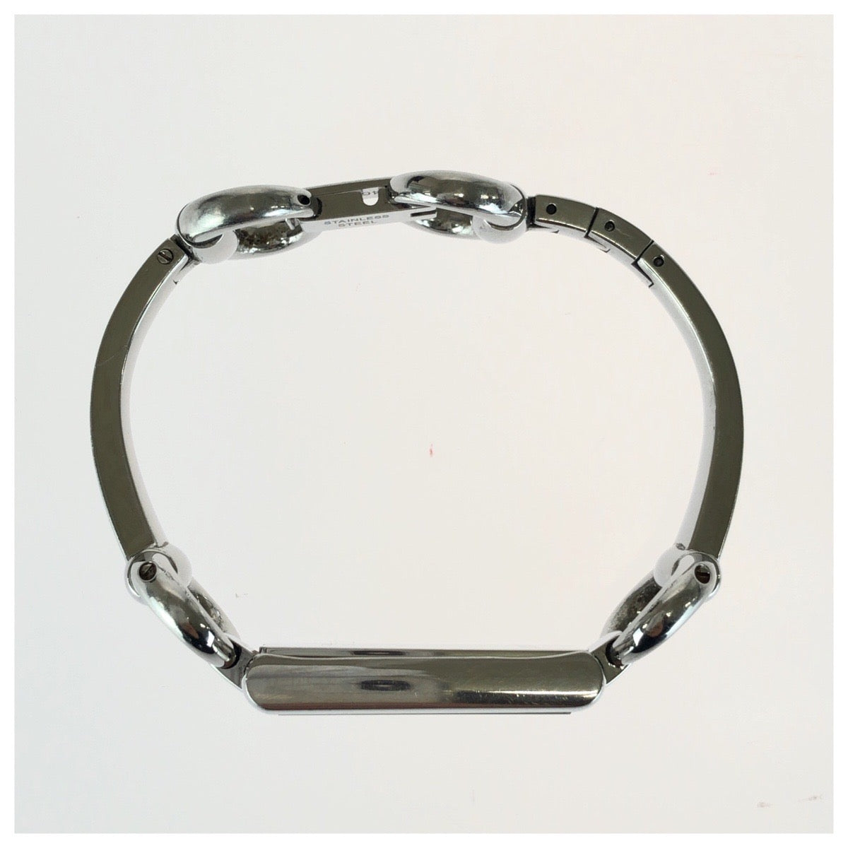 GUCCI グッチ ホースビット トルナヴォーニ GG柄 ブラウン シルバー金具 ステンレススチール YA119508 腕時計 クオーツ ブラウン文字盤 レディース AB30