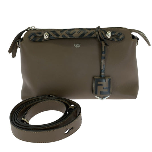 FENDI フェンディ FENDI ROMA バイザウェイ 2way ブラウン シルバー金具 レザー 8BL146 ショルダーバッグ ハンドバッグ レディース AB90