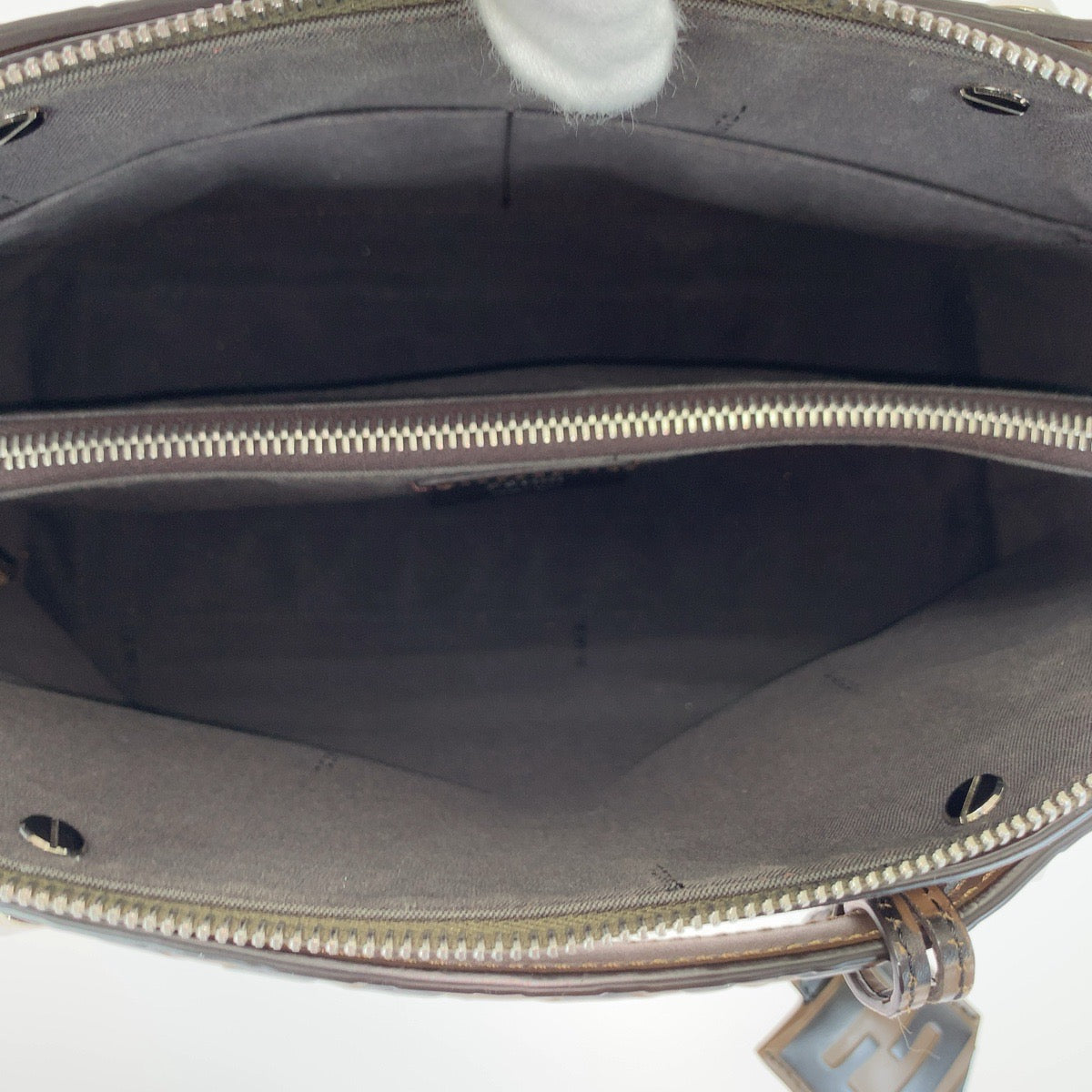 FENDI フェンディ FENDI ROMA バイザウェイ 2way ブラウン シルバー金具 レザー 8BL146 ショルダーバッグ ハンドバッグ レディース AB90