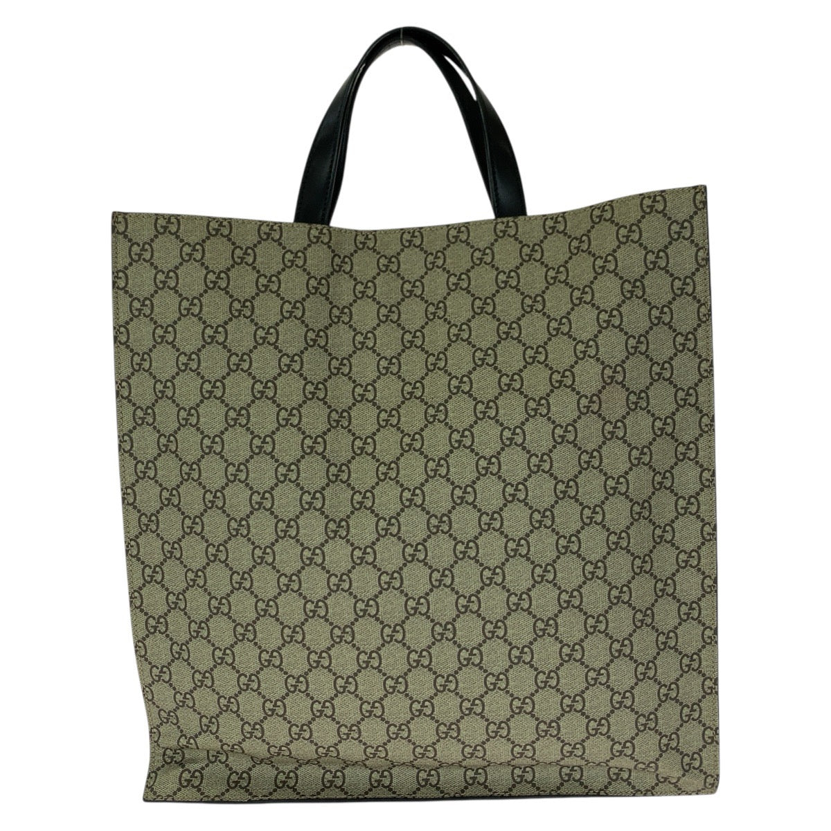 GUCCI グッチ アングリーキャット ベージュ マルチカラー GGスプリームキャンバス / レザー 450950 トートバッグ メンズ AB41
