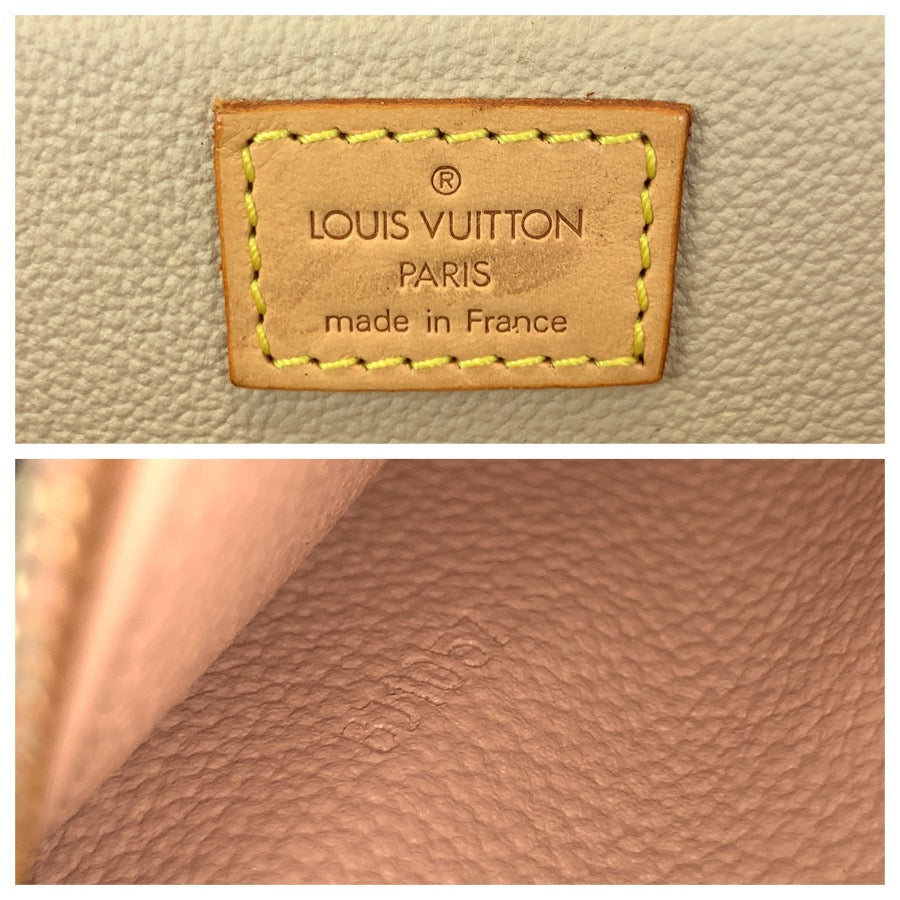 LOUIS VUITTON ルイヴィトン モノグラム ヴェルニ ヴァニティGM ワインレッド ボルドー ゴールド金具 エナメル / レザー M93512 ハンドバッグ ヴァニティ レディース BC76