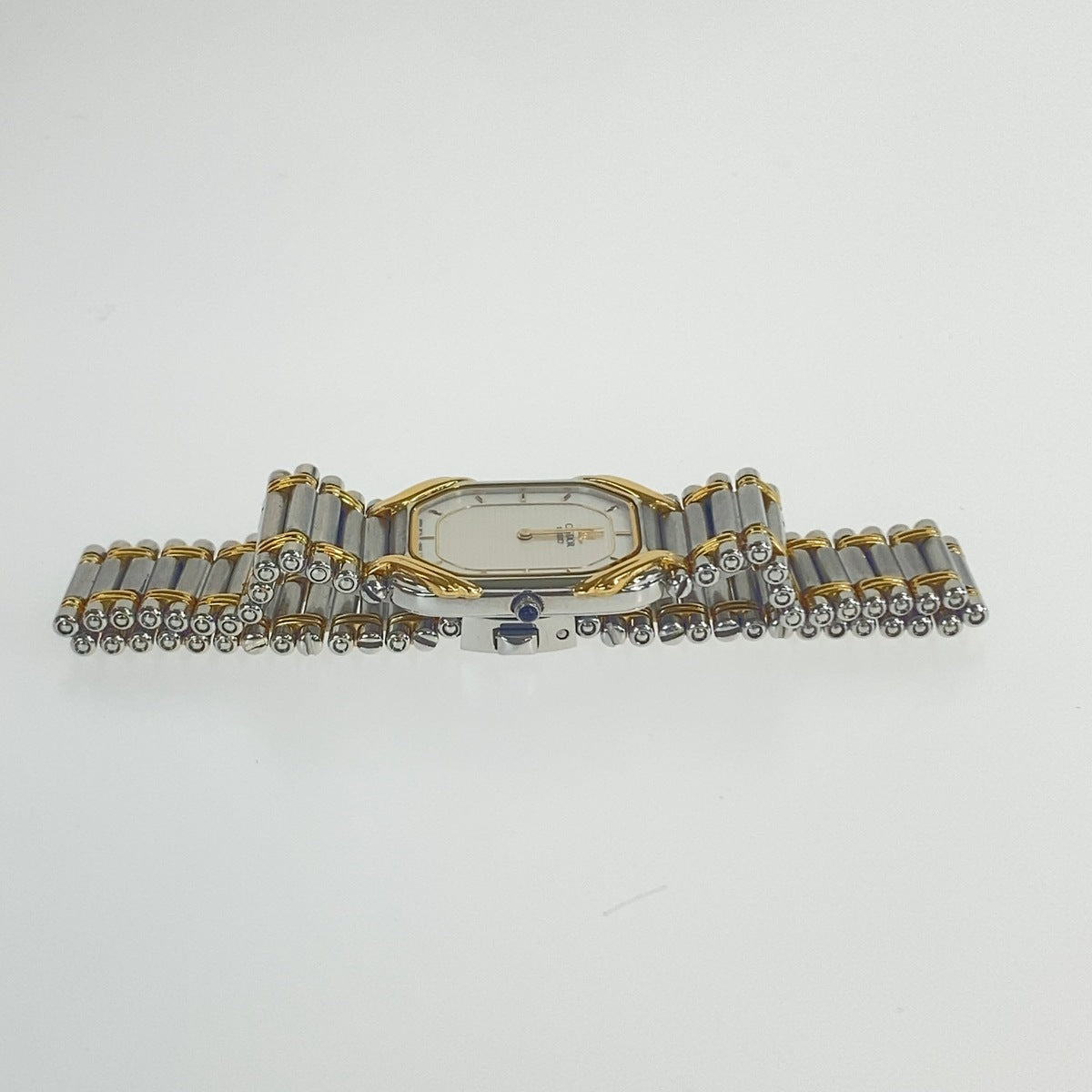 SEIKO セイコー ヴィンテージ クレドール シルバー ゴールド ステンレススチール 2F70-5491 腕時計 クオーツ レディース ABP30