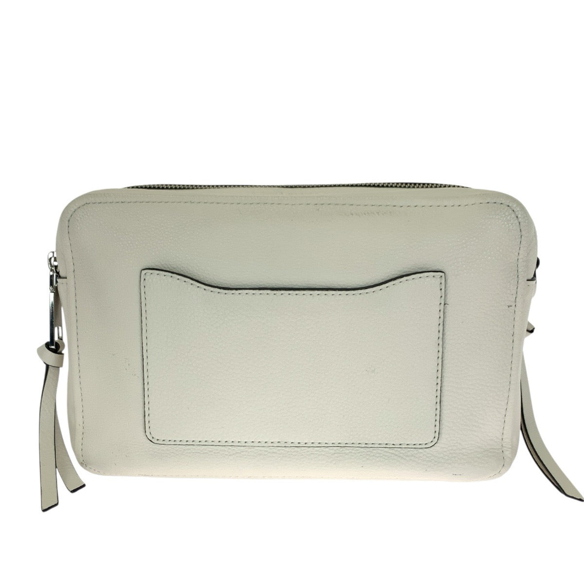 MARC JACOBS マークジェイコブス ザ ソフトショット ２way ホワイト シルバー金具 レザー M0014592 278 ショルダーバッグ クラッチバッグ レディース AB15