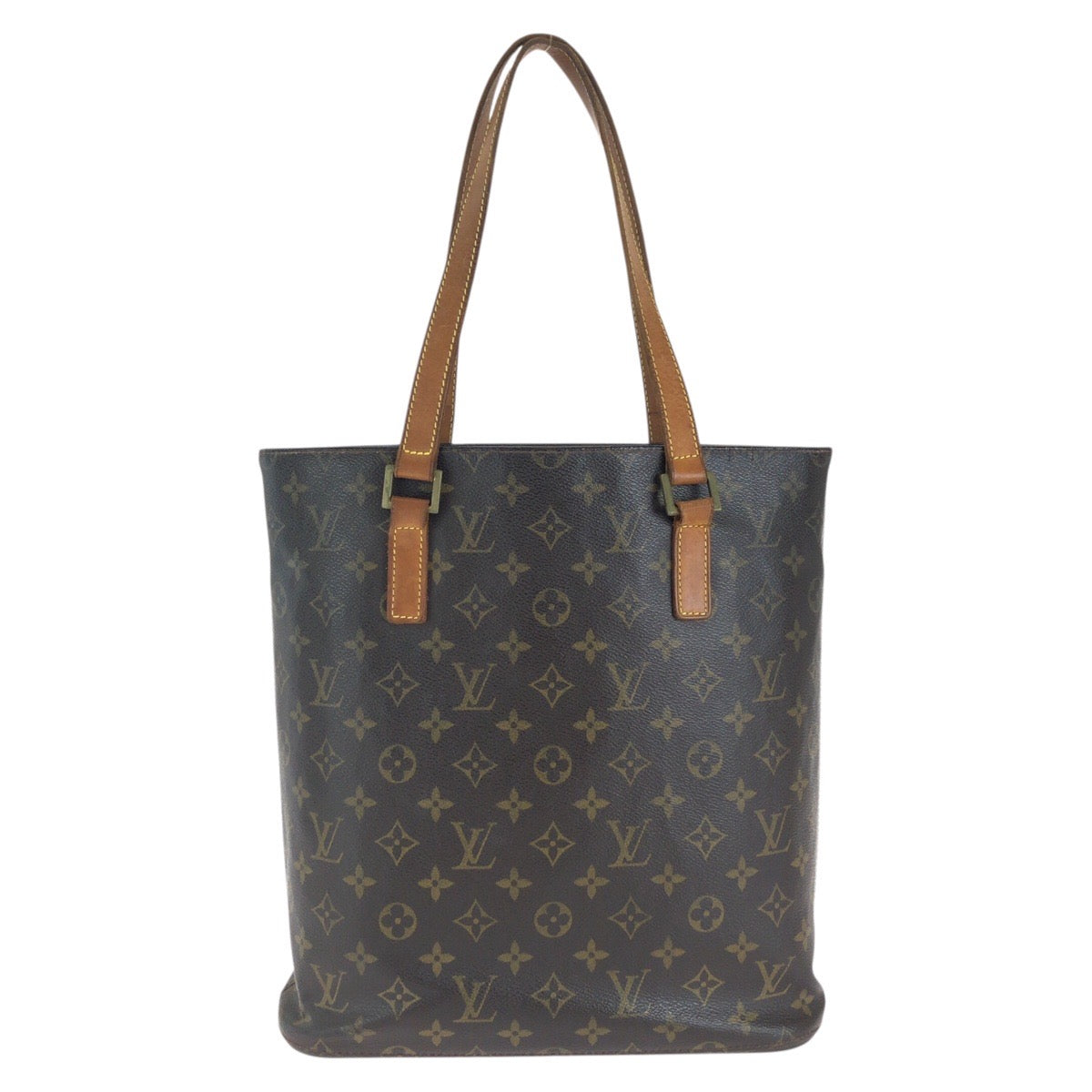 LOUIS VUITTON ルイヴィトン モノグラム ヴァヴァンGM ブラウン ゴールド金具 PVC / レザー M51170 トートバッグ ショルダーバッグ レディース B