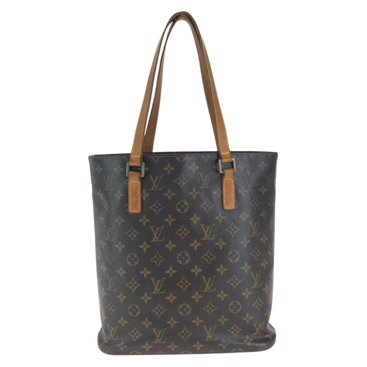 LOUIS VUITTON ルイヴィトン モノグラム ヴァヴァンGM ブラウン ゴールド金具 PVC / レザー M51170 トートバッグ ショルダーバッグ レディース B