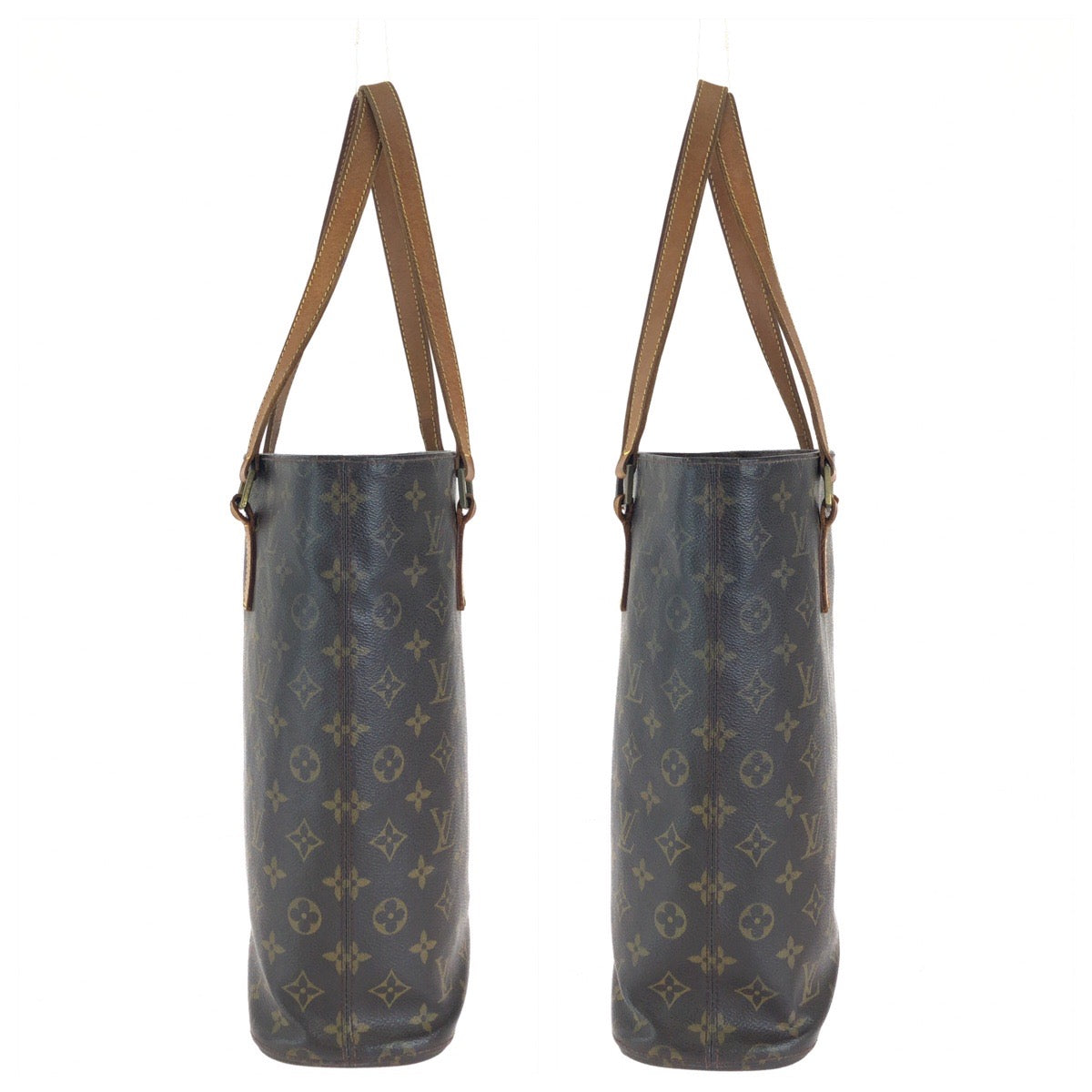 LOUIS VUITTON ルイヴィトン モノグラム ヴァヴァンGM ブラウン ゴールド金具 PVC / レザー M51170 トートバッグ ショルダーバッグ レディース B