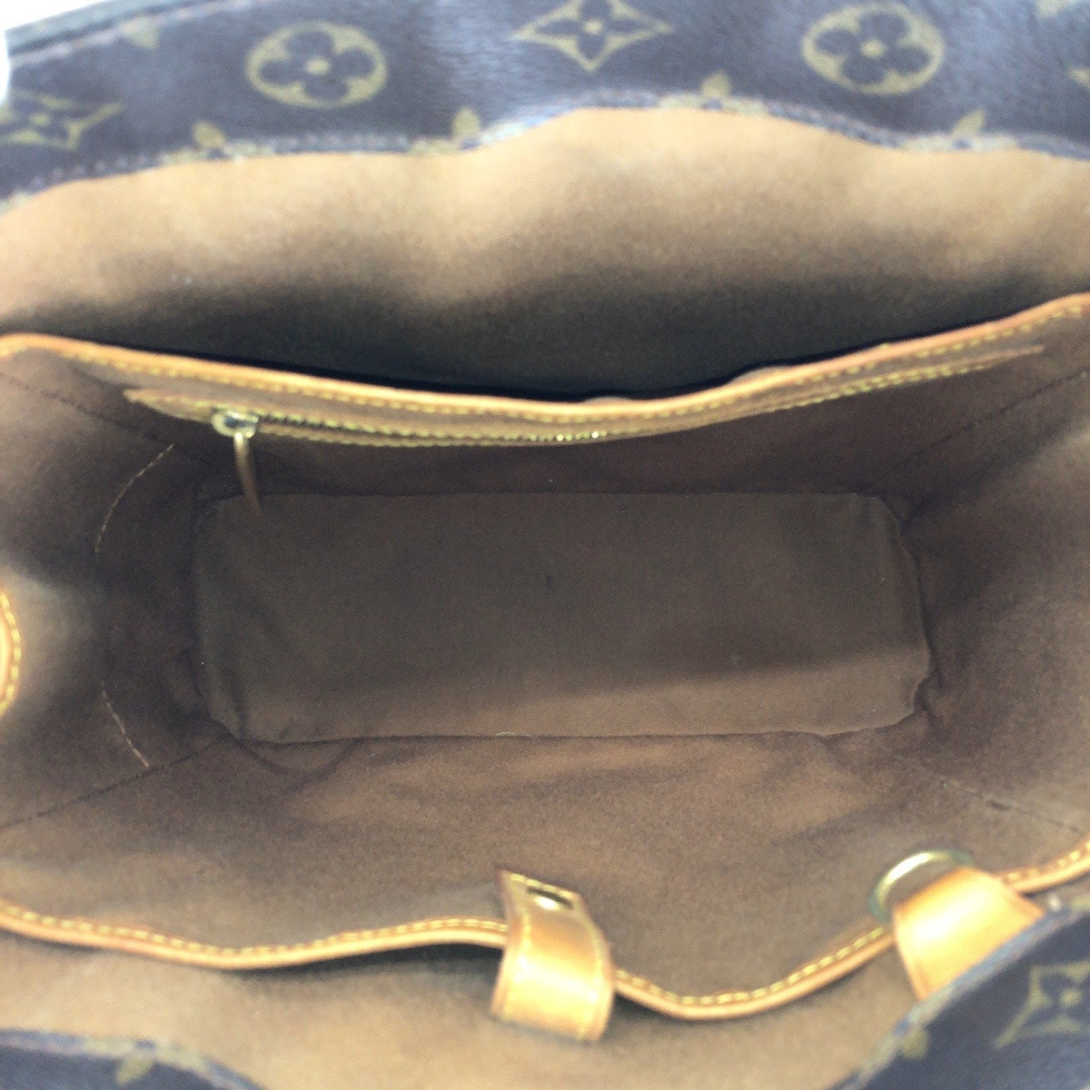 LOUIS VUITTON ルイヴィトン モノグラム ヴァヴァンGM ブラウン ゴールド金具 PVC / レザー M51170 トートバッグ ショルダーバッグ レディース B